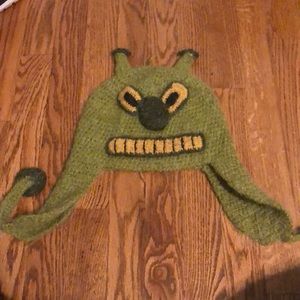 knit alien hat